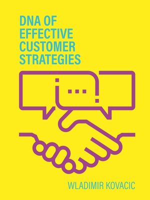 cover image of DNA of effective Customer Strategies